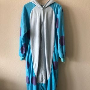 Monsters Inc Sully Adult Onesie
